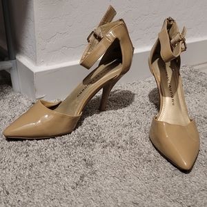 Chinese Laundry Nude Strappy Kitten Heel